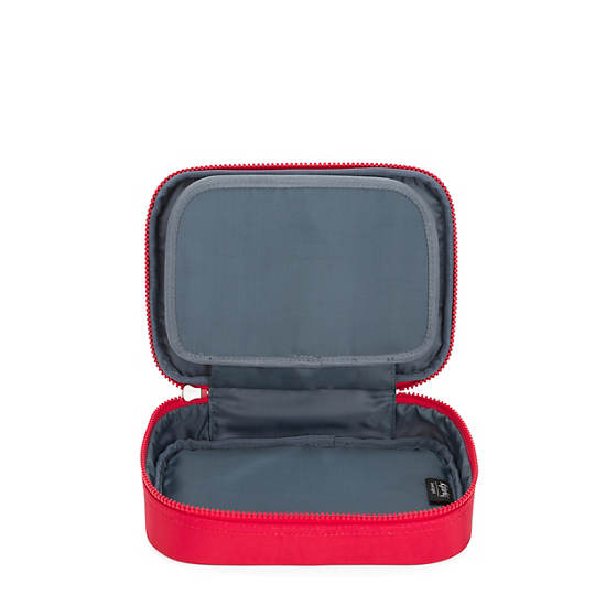 Kipling 100 Pens Case Bags Red Rouge | CA 2026MQ